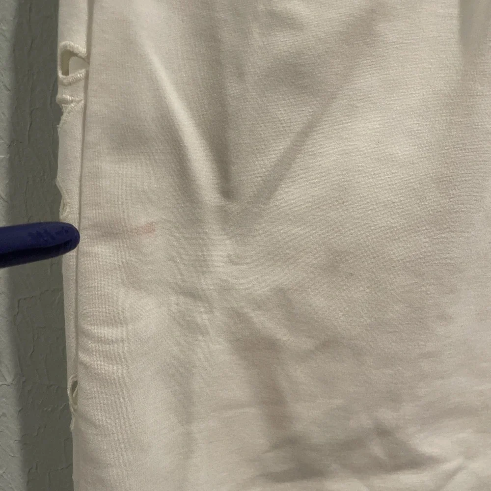 J McLaughlin Classic‎ Ivory Eyelet Embroidered Sleeveless Sheath Dress Sz medium - Picture 8 of 9